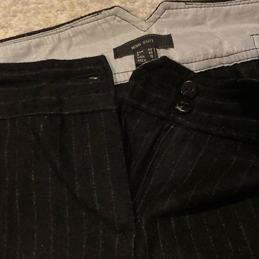 MNG Low Rise Wool Bootcut Pants - Picture 5 of 11